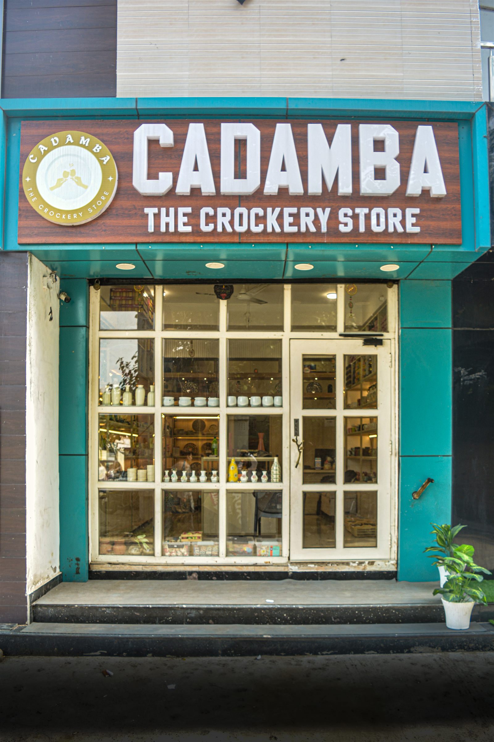 Cadamba — The Crockery Store, our showroom in Prayagraj